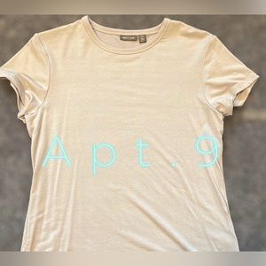 Apt 9 petite career sport top